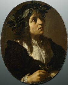 Portrait of a Poet, 1640. Creator: Francesco Cairo