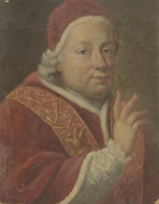 Portrait of a Pope, 1700-1800. Creator: Anon