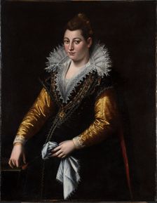 Portrait of a Pregnant Woman (Self-portrait), c1592. Creator: Fontana, Lavinia (1552-1614)