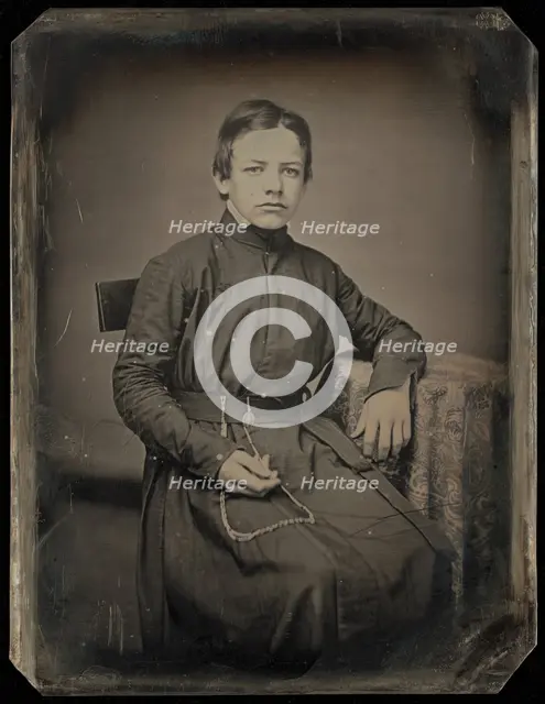 Portrait of a Priest, about 1854-1856. Creator: Unknown.