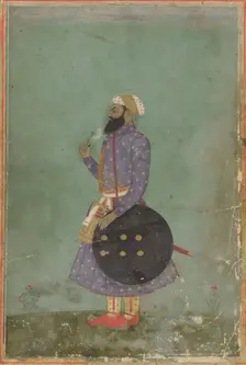 Portrait of a Prince, Mughal dynasty, 18th century. Creator: Unknown