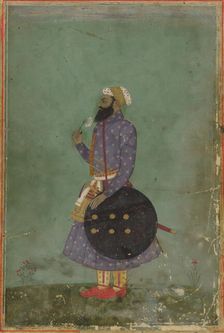Portrait of a Prince, Mughal dynasty, 18th century. Creator: Unknown