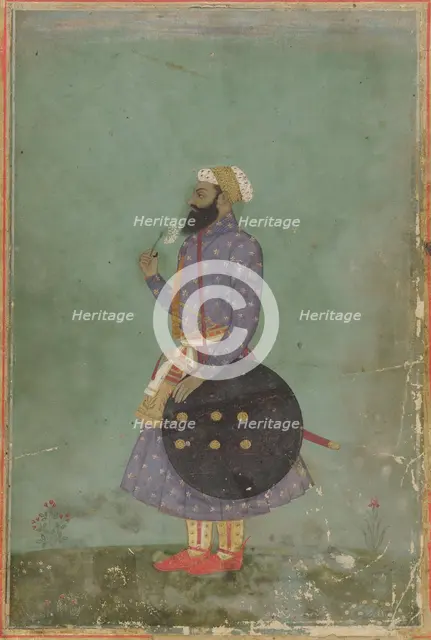 Portrait of a Prince, Mughal dynasty, 18th century. Creator: Unknown.