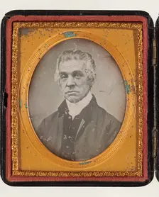 Portrait of a Quaker Man, 19th century. Creator: Unknown