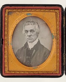 Portrait of a Quaker Man, 19th century. Creator: Unknown