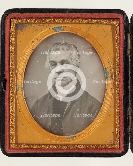 Portrait of a Quaker Man, 19th century. Creator: Unknown.
