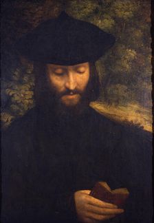Portrait of a reading man, ca 1522