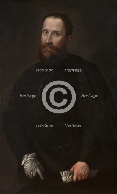 Portrait of a Red-bearded Man, c16th century. Creator: Anon.
