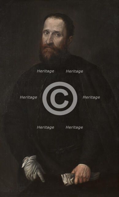 Portrait of a Red-bearded Man, c16th century. Creator: Anon.