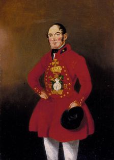 Portrait of a Royal Bargeman 1843. Artist: WR Noble