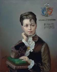 Portrait of A.S. Korf, 1850. Creator: Aleksander Tronin