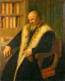 Portrait of a Scholar, 1501-1600. Creator: Style ofMoretto da Brescia
