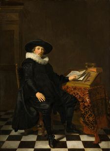 Portrait of a Scholar, 1631. Creator: Thomas de Keyser