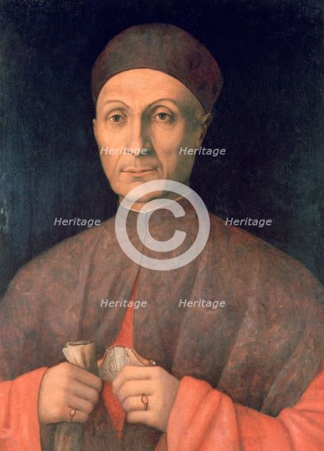'Portrait of a Scholar', c1450-1507. Artist: Giovanni Bellini