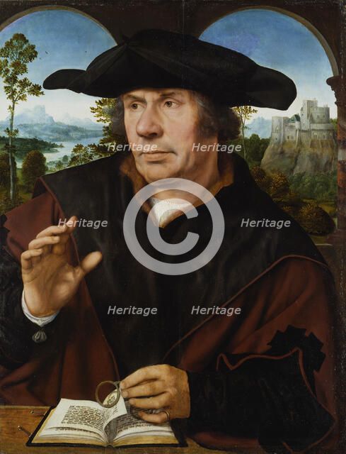 Portrait of a Scholar, c1525-1530. Creator: Quentin Metsys I.