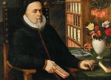 Portrait of a scholar (Carolus Clusius 1526-1609), 1589. Creator: Valckenborch, Marten van (1535-1612)