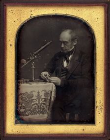 Portrait of a Scientist, c. 1840. Creator: Unknown