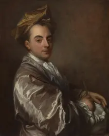 Portrait of a Sculptor, 1700/10. Creator: Jean-Baptiste Santerre