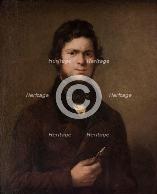 Portrait of a sculptor, c1835. Creator: Unknown.