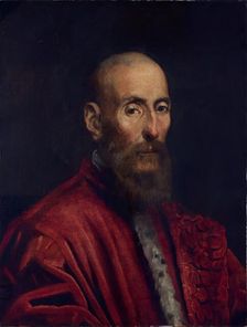 Portrait of a Senator, 1580. Creator: Jacopo Tintoretto
