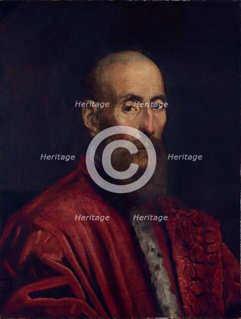 Portrait of a Senator, 1580. Creator: Jacopo Tintoretto.