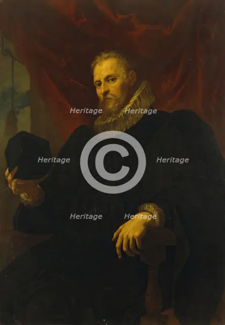 Portrait of a Senator, 1669. Creator: Giovanni Bernardo Carboni.