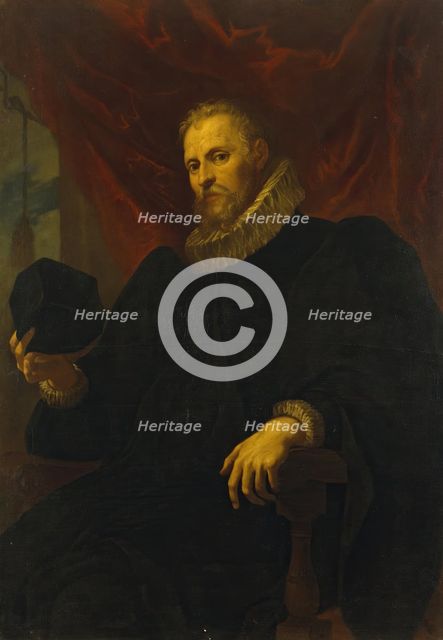 Portrait of a Senator, 1669. Creator: Giovanni Bernardo Carboni.