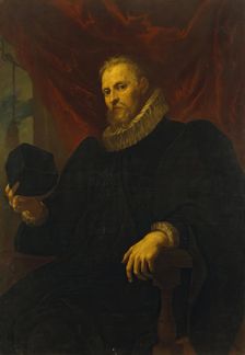 Portrait of a Senator, 1669. Creator: Giovanni Bernardo Carboni