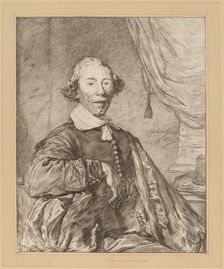 Portrait of a Seated Man, 1771. Creator: Johannes Kornlein