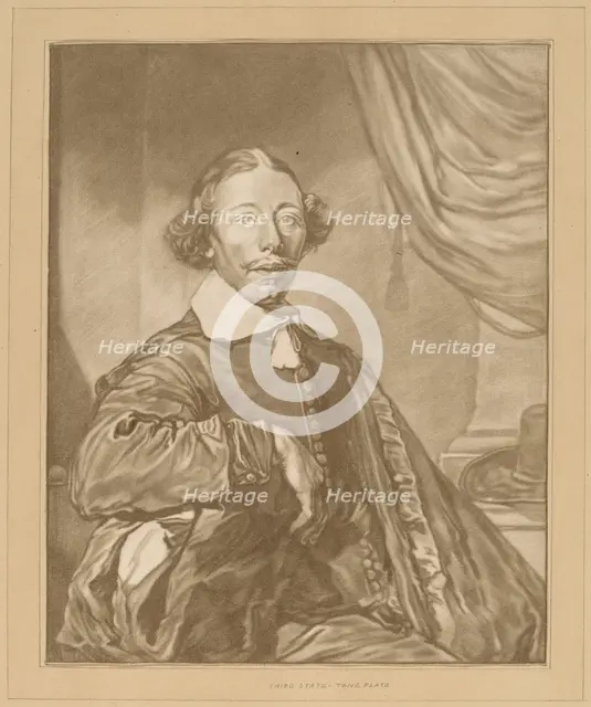 Portrait of a Seated Man, 1771. Creator: Johannes Kornlein.