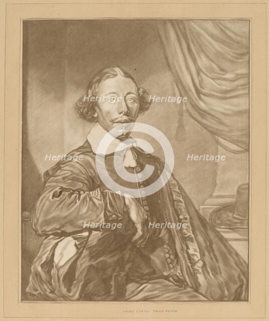 Portrait of a Seated Man, 1771. Creator: Johannes Kornlein.