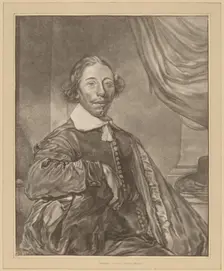 Portrait of a Seated Man, 1771. Creator: Johannes Kornlein