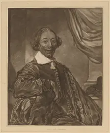 Portrait of a Seated Man, 1771. Creator: Johannes Kornlein