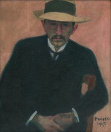 Portrait of a seated man (Dr. Sürger), 1907. Creator: Július Andorko