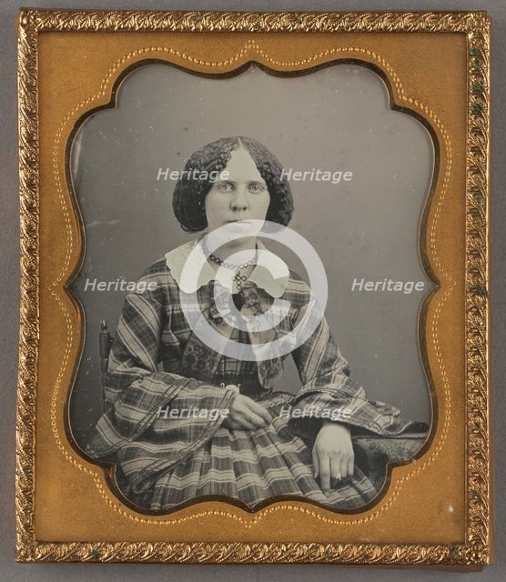 Portrait of a Seated Mulatto Woman, about 1850-1852. Creator: Unknown.