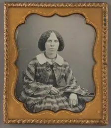 Portrait of a Seated Mulatto Woman, about 1850-1852. Creator: Unknown