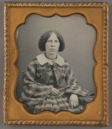 Portrait of a Seated Mulatto Woman, about 1850-1852. Creator: Unknown