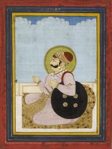 Portrait of a seated Raja, 19th century