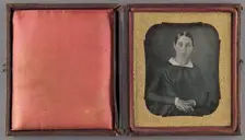 Portrait of a Seated Woman, about 1845. Creator: Unknown