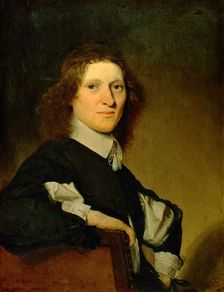 Portrait of a Seated Young Man, c1651-1655. Creator: Jan Verspronck
