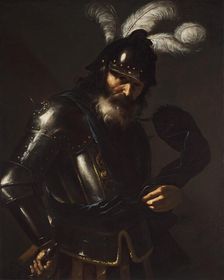 Portrait of a soldier. Creator: Preti, Mattia (1613-1699)