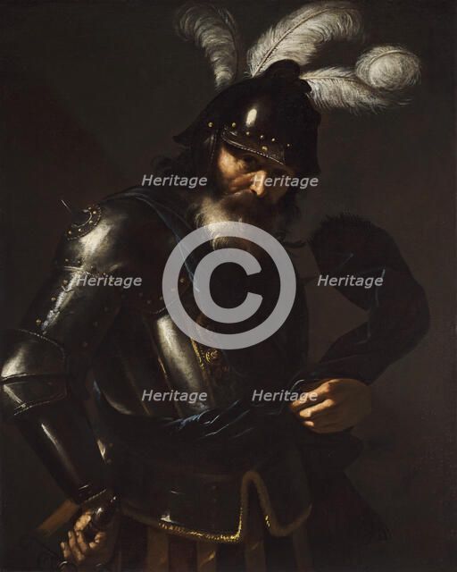 Portrait of a soldier. Creator: Preti, Mattia (1613-1699).