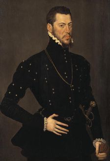Portrait of a Spanish Nobleman, c16th century. Creator: School of Antonis Mor