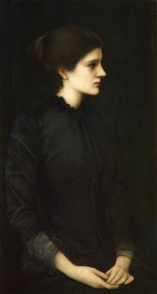 Portrait of Amy Gaskell, 1893. Creator: Burne-Jones, Sir Edward Coley (1833-1898)