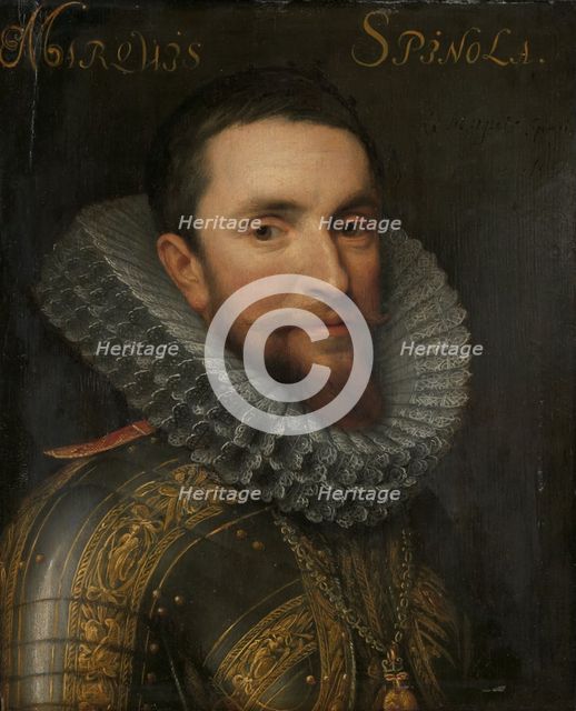 Portrait of Ambrogio Spinola (1569-1630), c.1609-c.1633. Creator: Workshop of Michiel Jansz van Mierevelt.