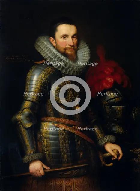 Portrait of Ambrogio Spinola, 1609. Creator: Michiel van Mierevelt.