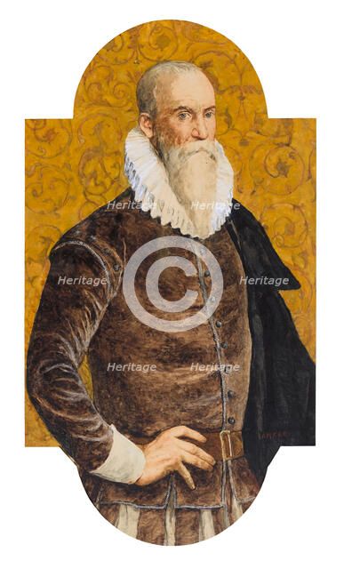 Portrait of Ambroise Paré (1510-1590) , 1876. Creator: Anker; Albert (1831-1910).