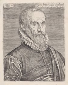 Portrait of Ambroise Paré, the King's surgeon, 1582. Creator: Etienne Delaune