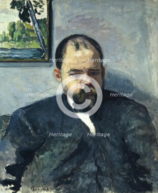 Portrait of Ambroise Vollard (1865-1939), ca 1904. Creator: Bonnard, Pierre (1867-1947).