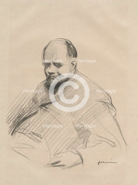Portrait of Ambroise Vollard (1865-1939), c. 1910.